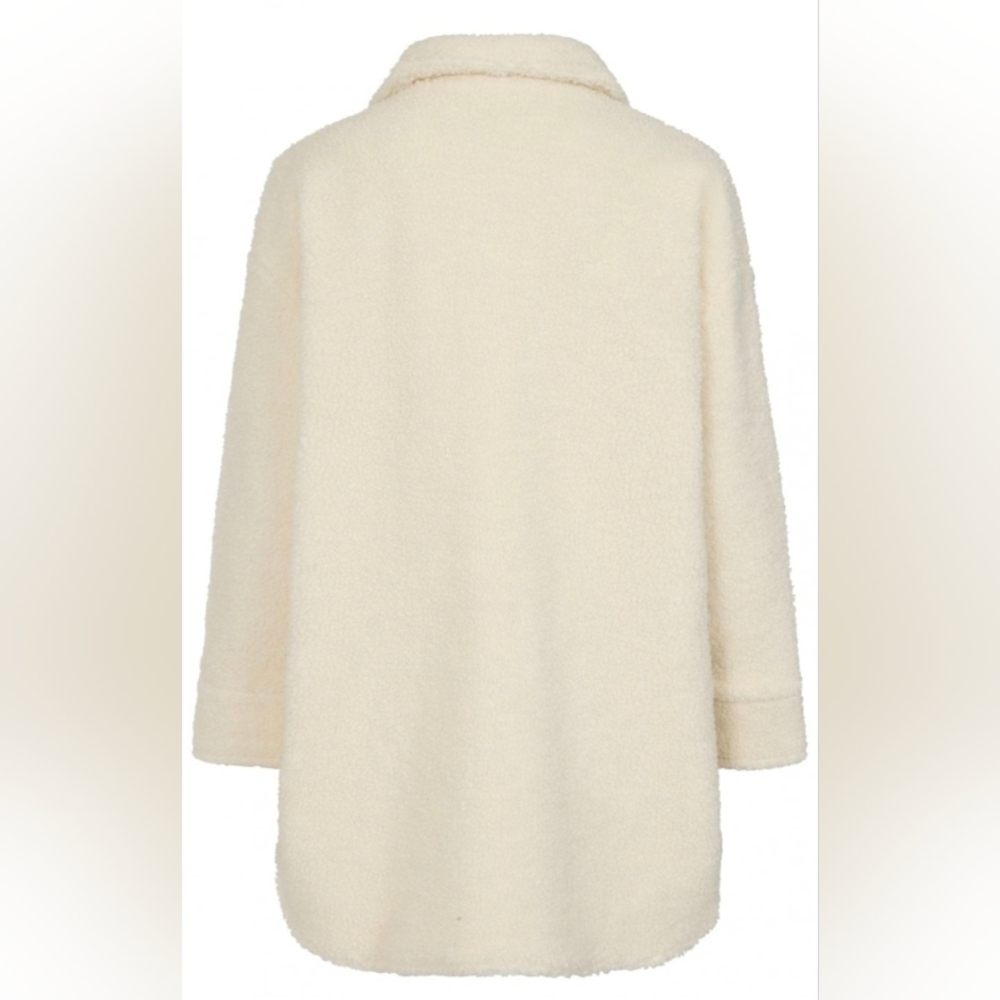 Muubaa NWT Portia Longline Faux Fur Shacket Women’s US 8 (UK 12) - Picture 2 of 10